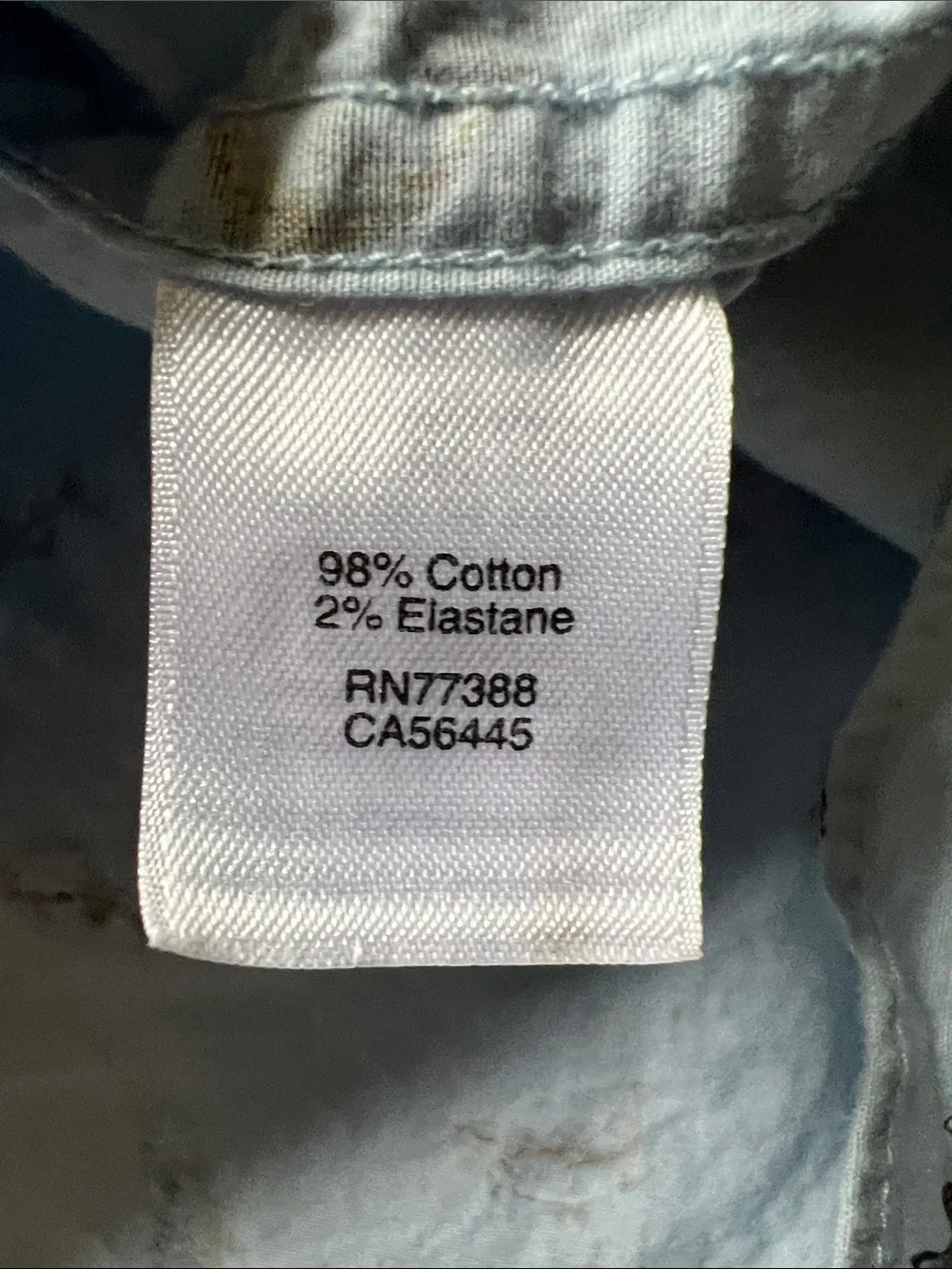 J. Crew Pale Blue Short-Sleeve Button-Down Shirt with Bass Print